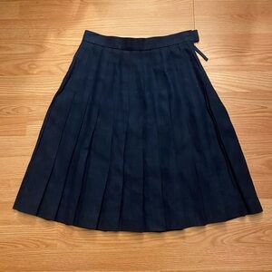Brooks Brothers Navy A-Line Skirt